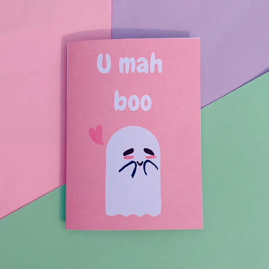 U mah boo Greeting Card