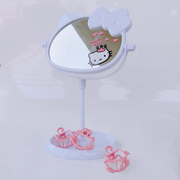Hello Kitty Rotating Double sided Mirror