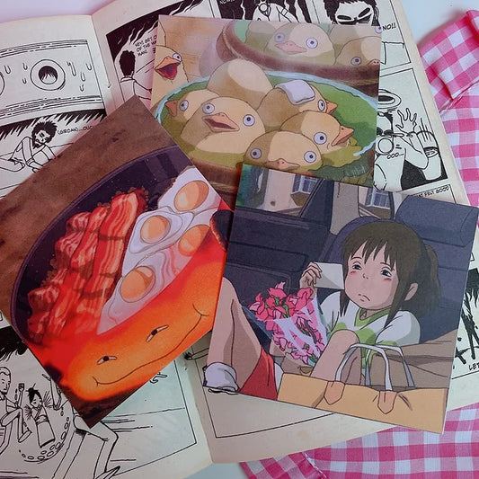 Studio Ghibli Postcard/Poster set of 6