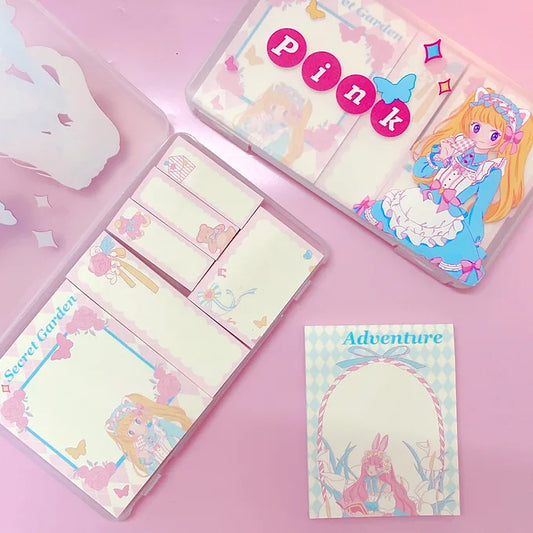 Magic Girl Sticky Notes Set