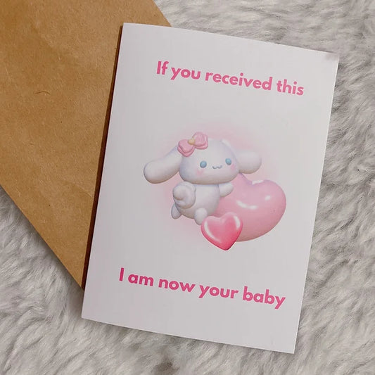 I am your Baby Greeting Card