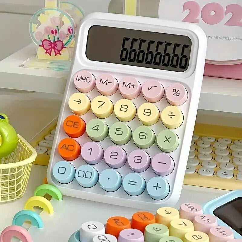 Pastel Pop Keys Calculator