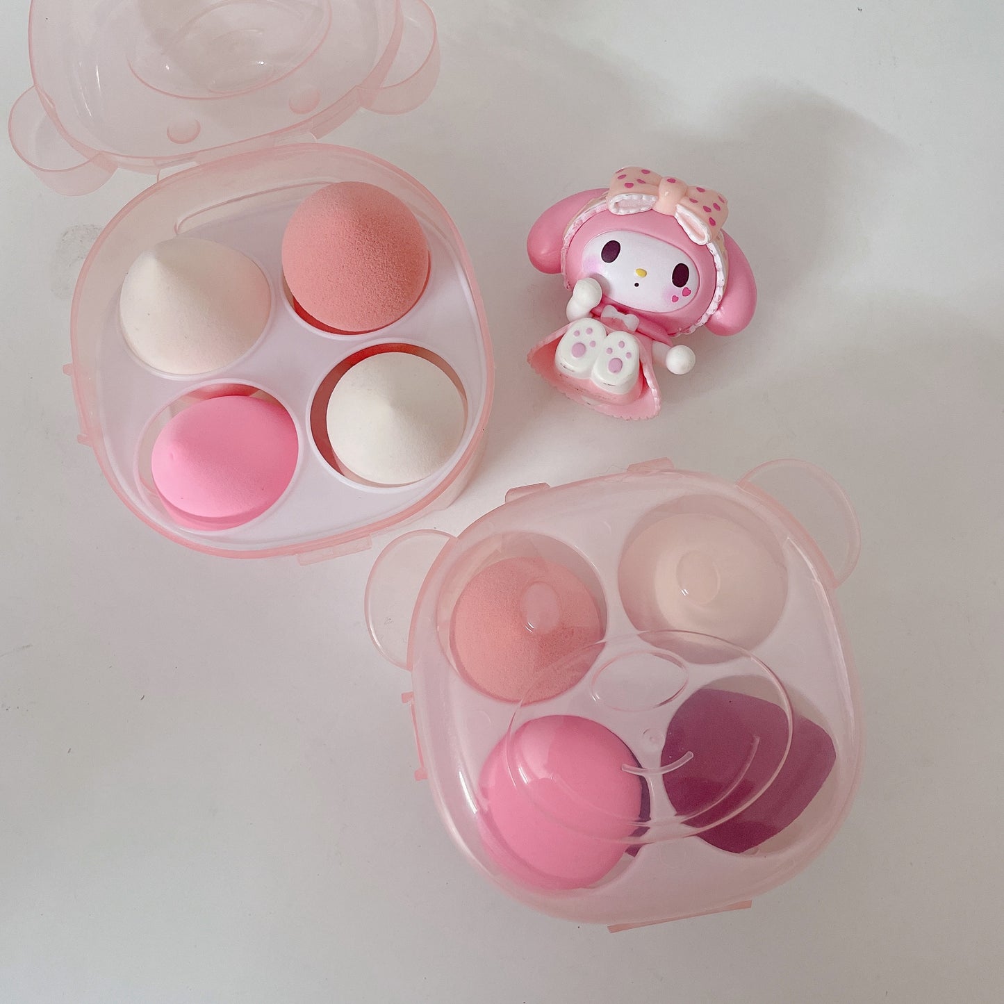 Kawaii Teddy Beauty Blender Set