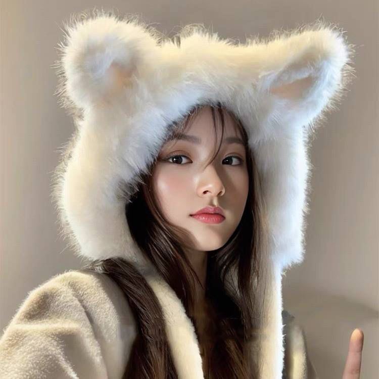 Kawaii Fox/Cat ear premium plush hat