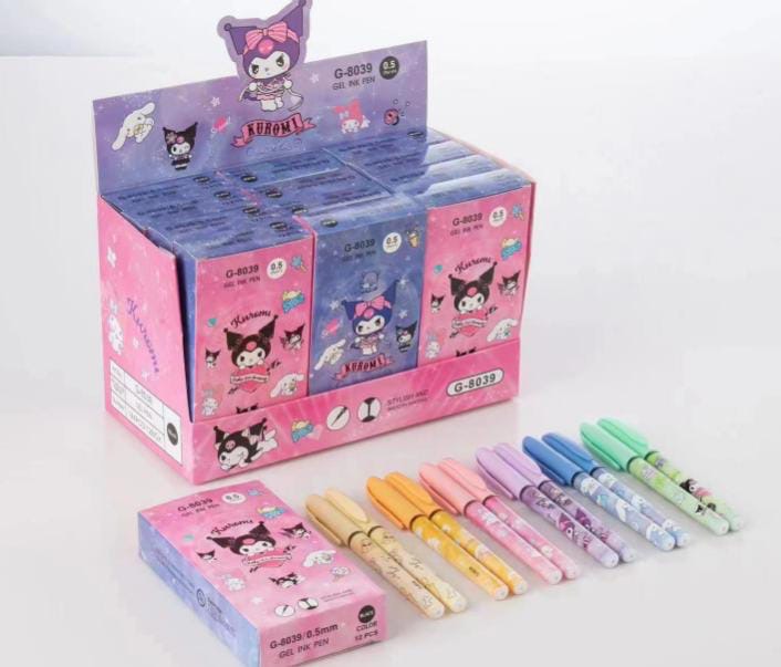 Sanrio Kuromi Pen Set of 12