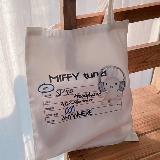 Miffy Tunes Totebag