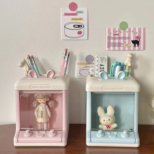Claw Doll Machine Figurine Shelf Organiser/ Pen stand