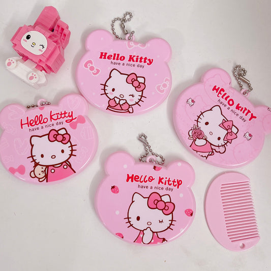 Hello Kitty Pocket Mirror with comb