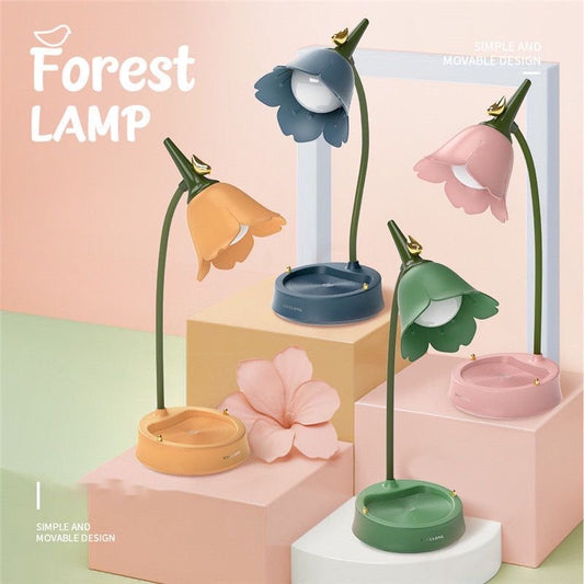 Forest Flower Multi Functional Desk Lamp