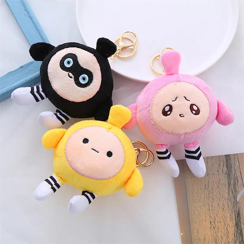 Funny Kawaii Egg Keychain