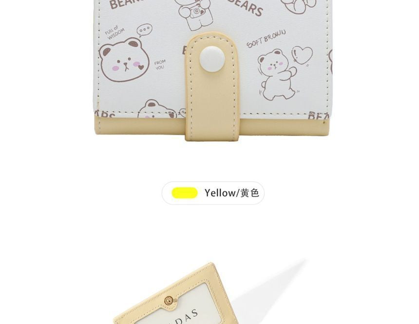 Pastel doodle animal Wallet