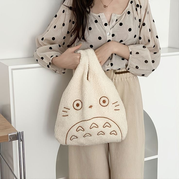 Totoro fur bag