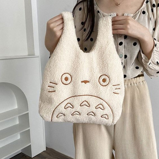 Totoro fur bag