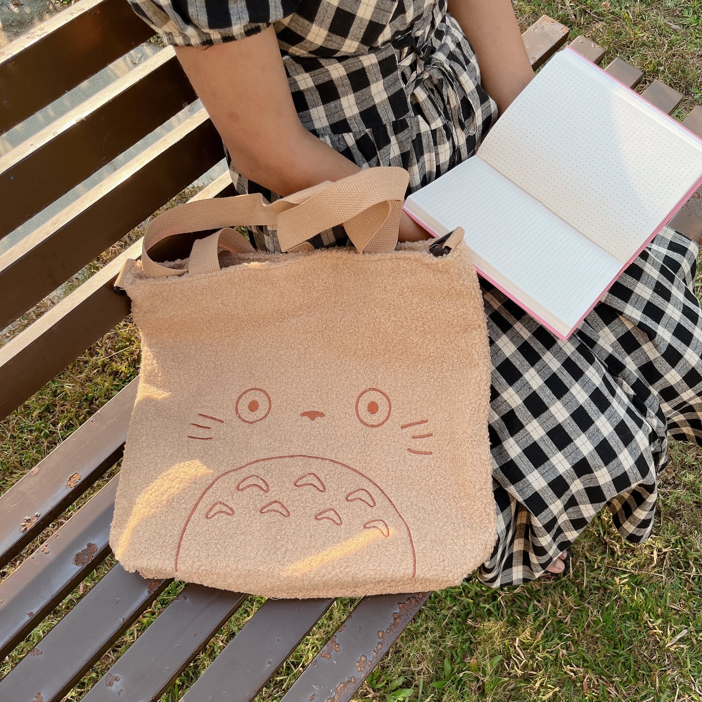 Totoro Fur Bag