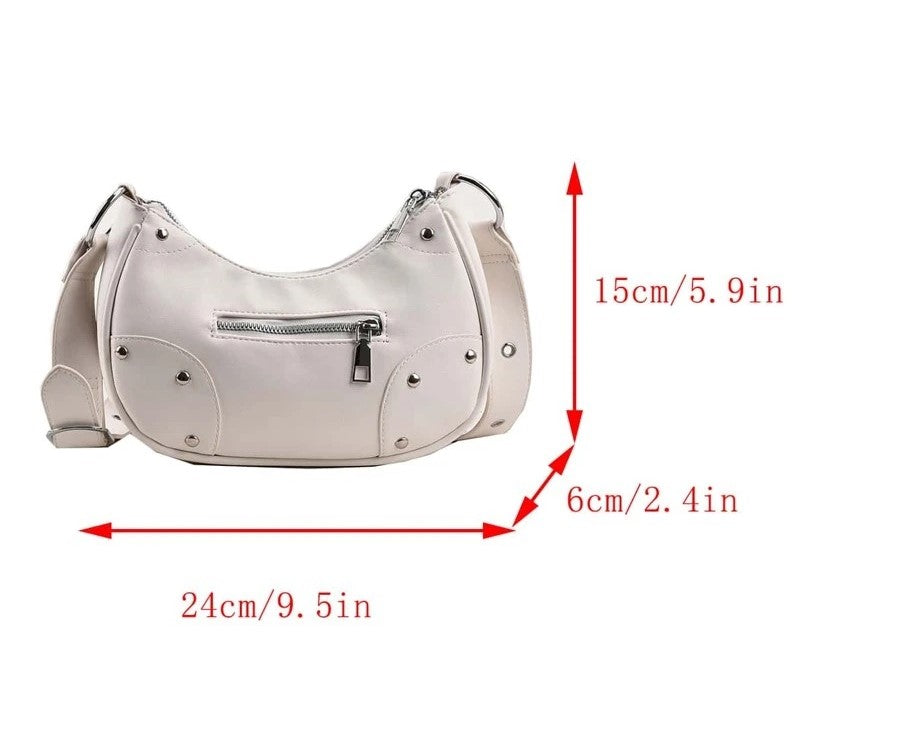 Y2K Studded Adjustable Bag.