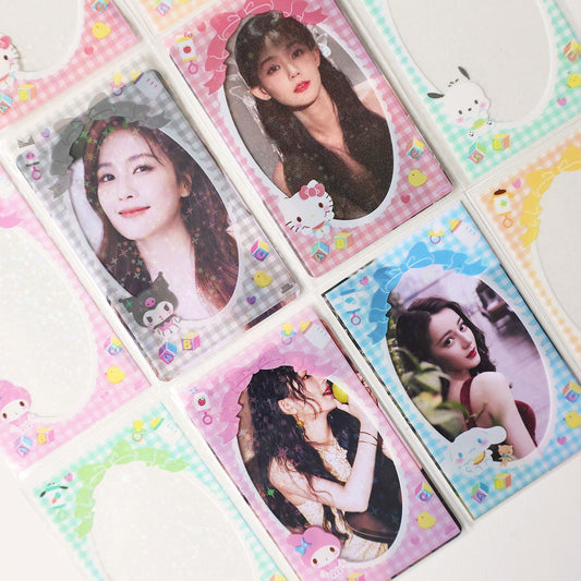 Sanrio glitter photo card sleeve set of 5