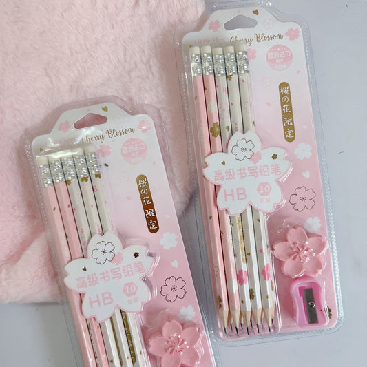 Sakura Pencil Set