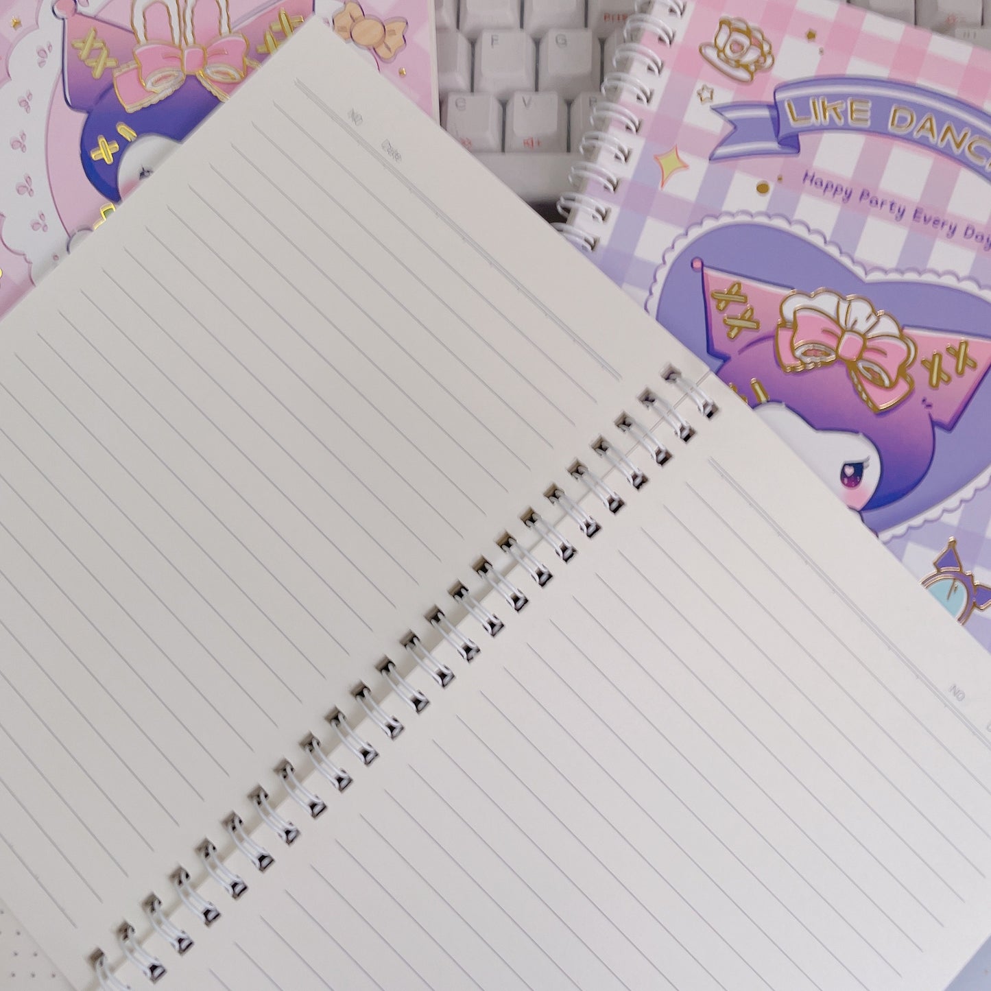 Lolita Kuromi Foiled Notebook