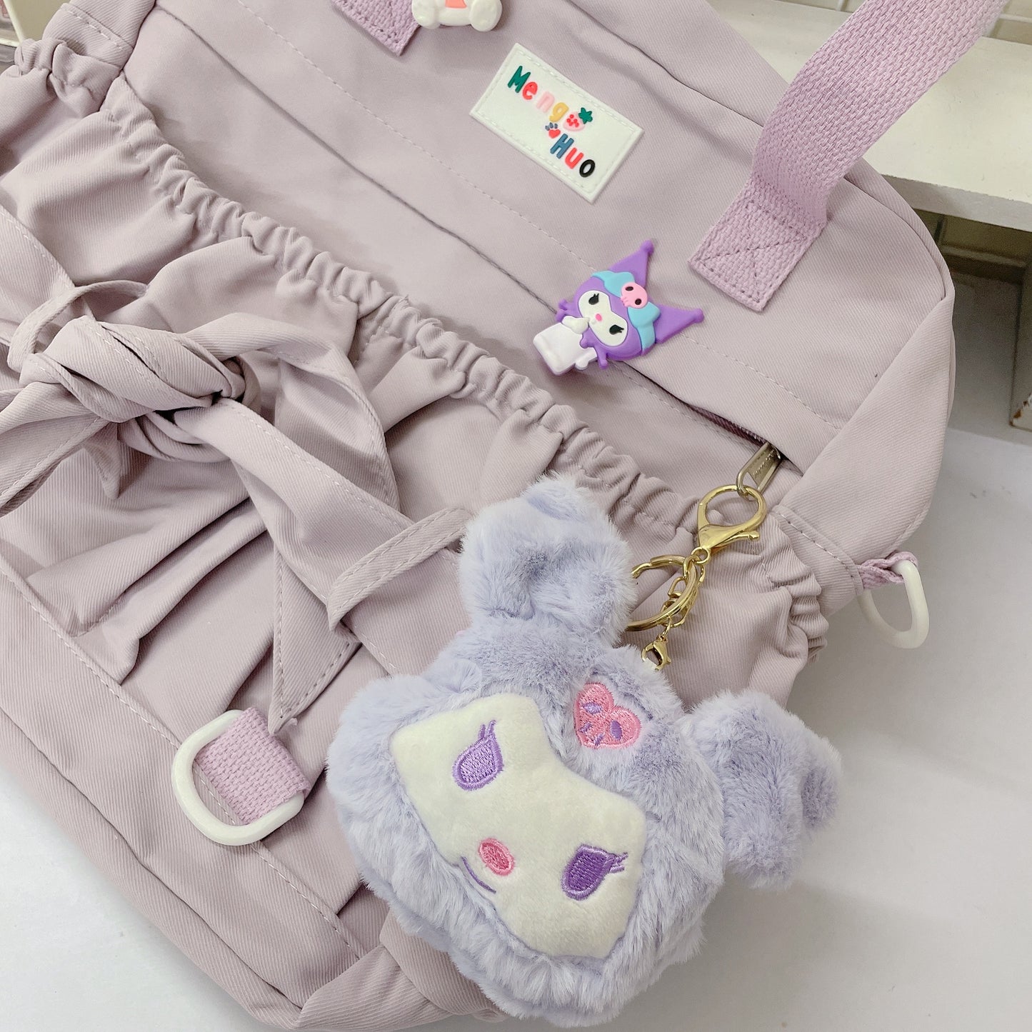 Kuromi 2 in 1 Mochi Backpack