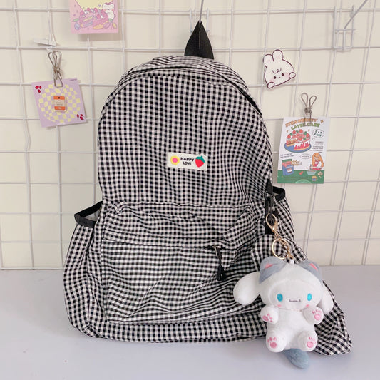 Ghingham Cinnamoroll Backpack with pouch