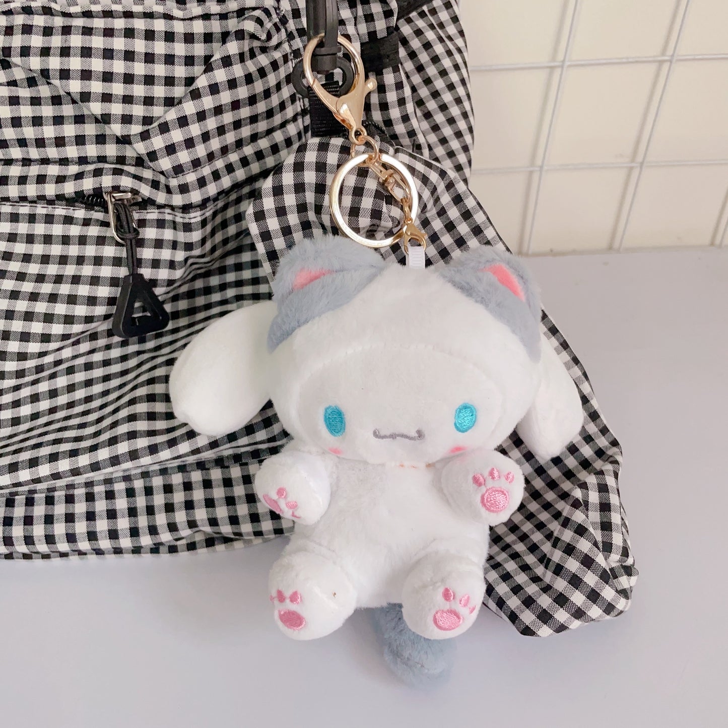 Ghingham Cinnamoroll Backpack with pouch