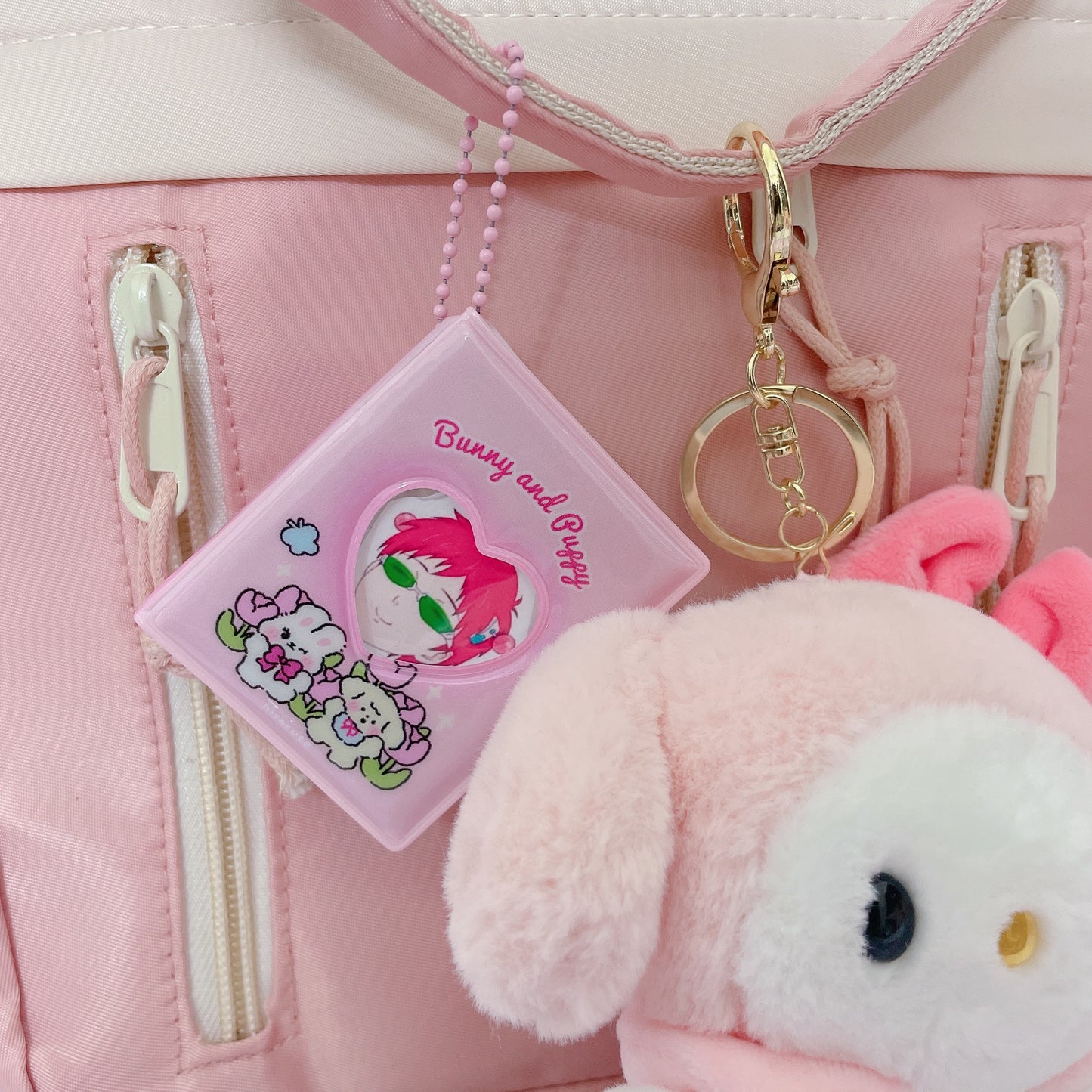 Kawaii mini collect book keychain