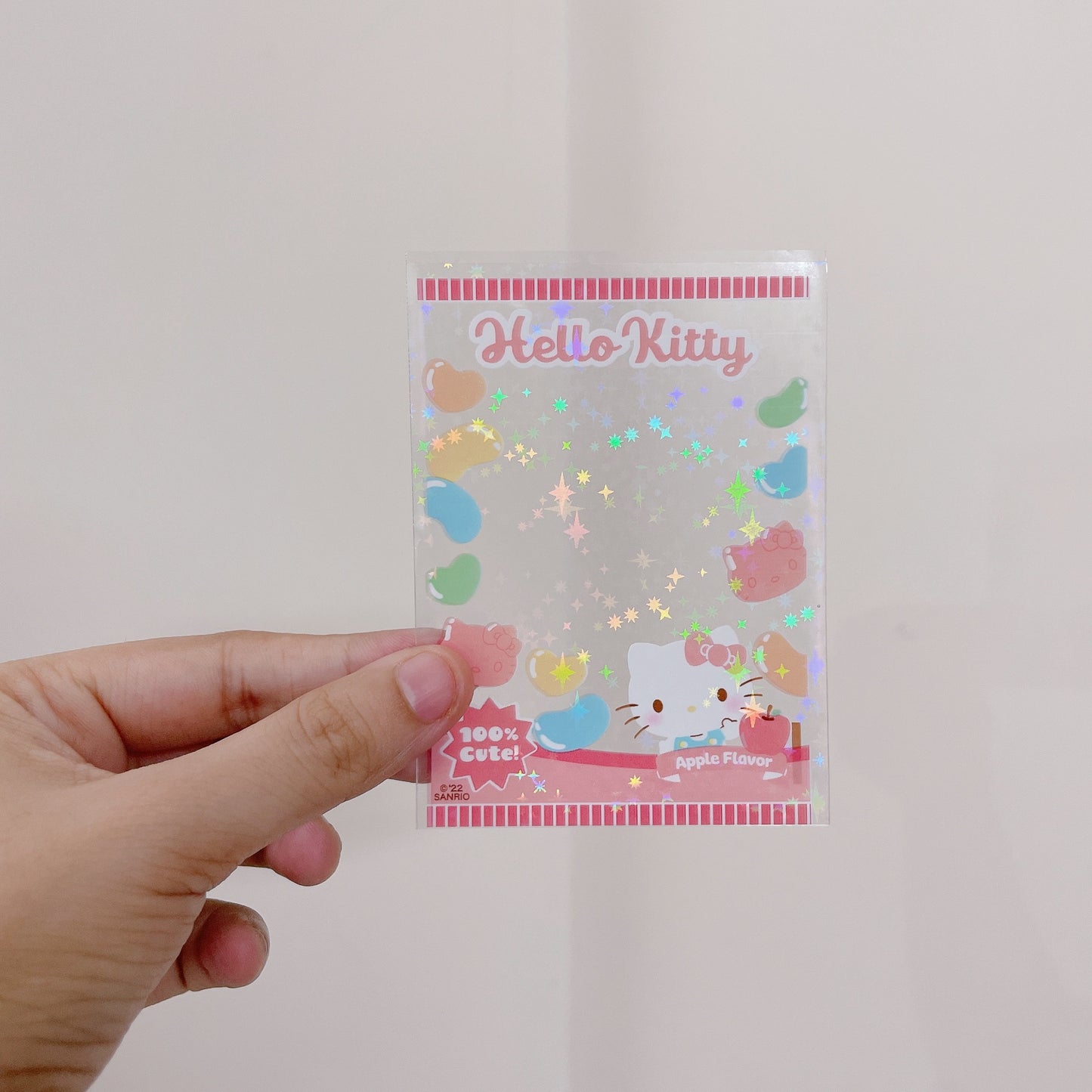 Sanrio glitter photo card sleeve set of 5